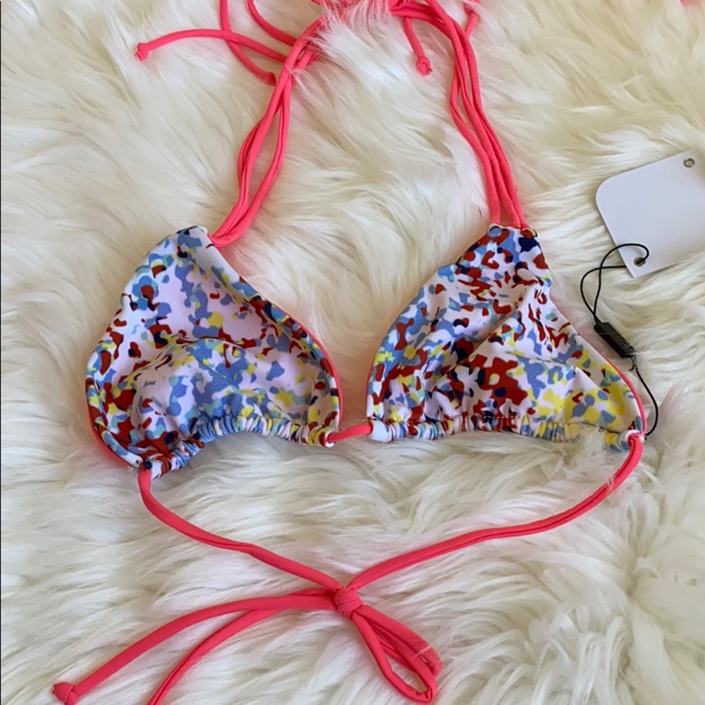 Confetti bikini top